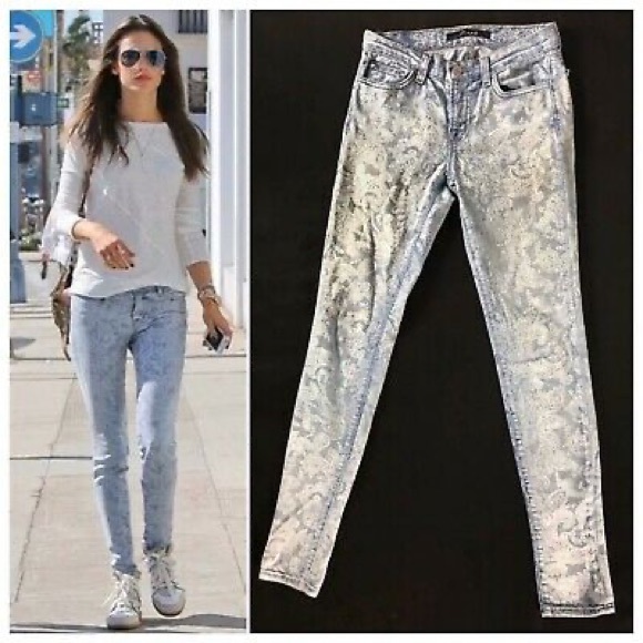 J Brand Paisley Jeans - Picture 3 of 7